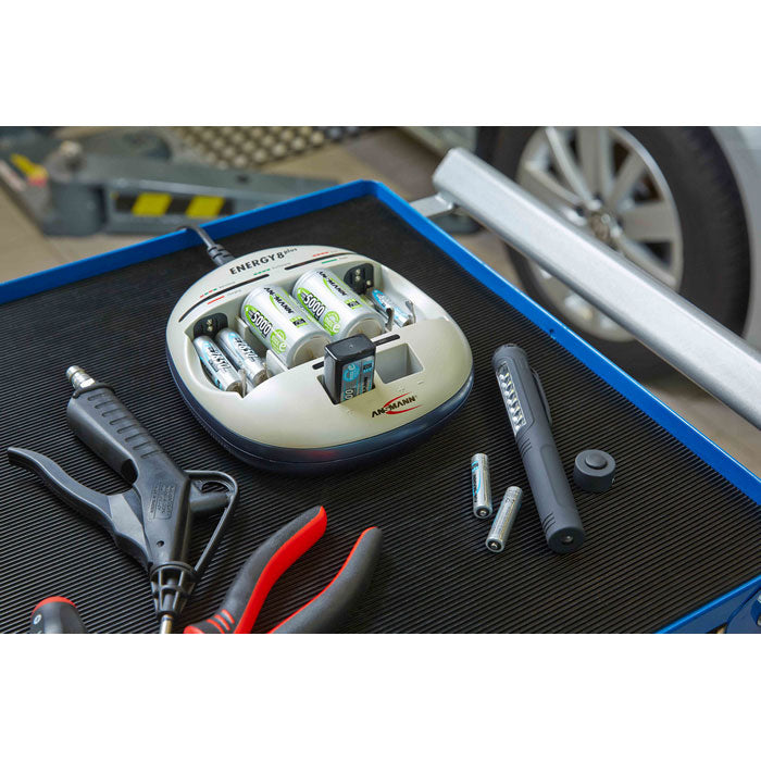 Ansmann Energy 8 Plus – batterijlader