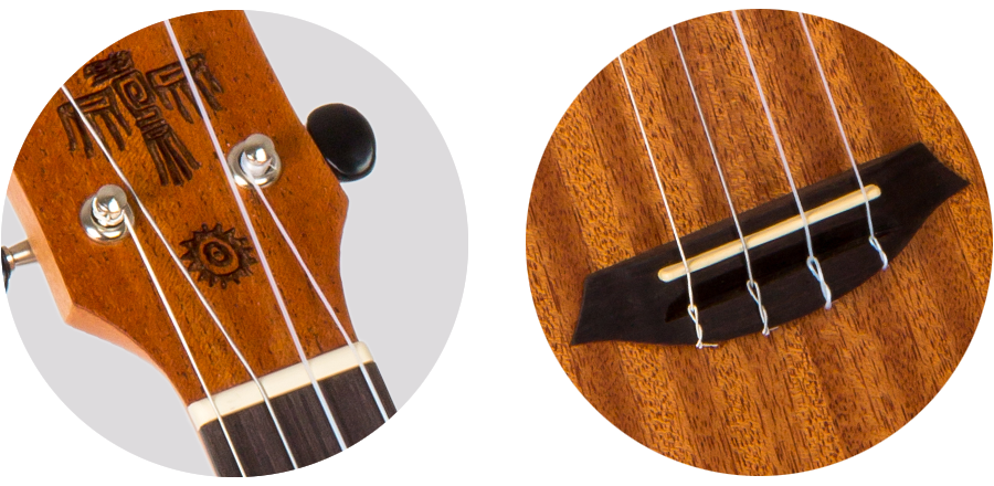 Flight DUB 38 EQ MAH-A – elektro-akoestische baritonukelele