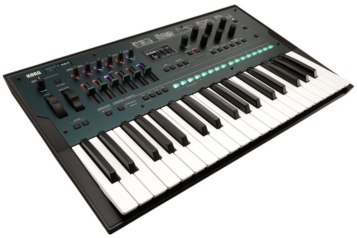 Korg Synthesizer, digitaal, opsix mk II, Altered FM Synthese, 37 toetsen