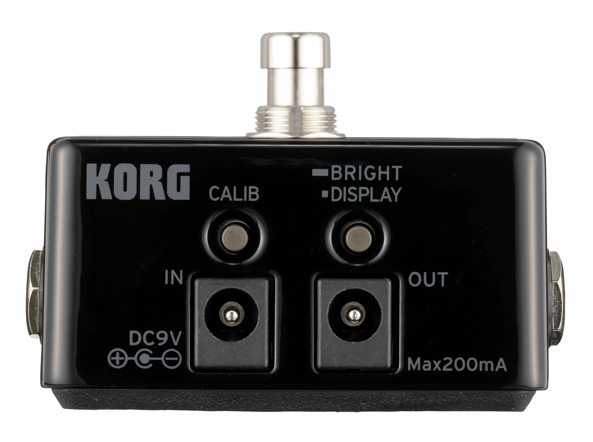 Korg Stemapparaat, Pedaal, Pitchblack X, zwart