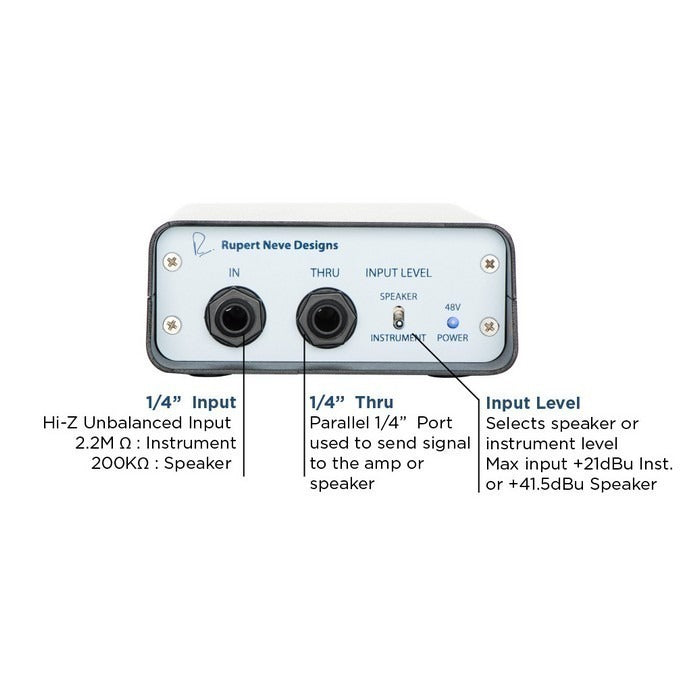 Rupert Neve Designs RNDI - Active DI – DI-box
