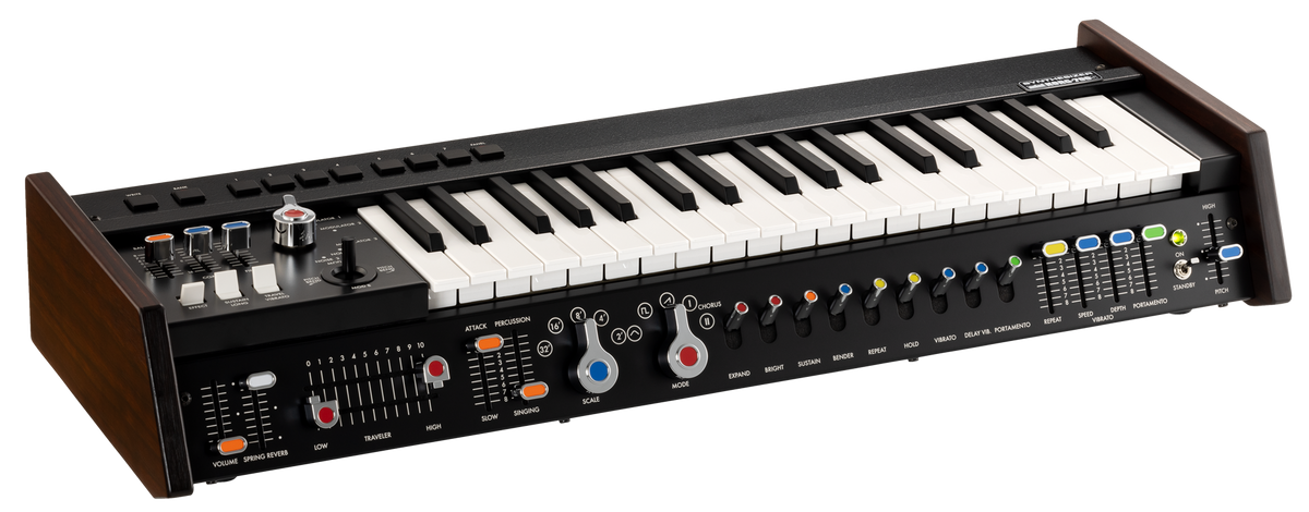 Korg Synthesizer, analoog, miniKORG 700Sm, monophon, 37 toetsen, incl.Softcase