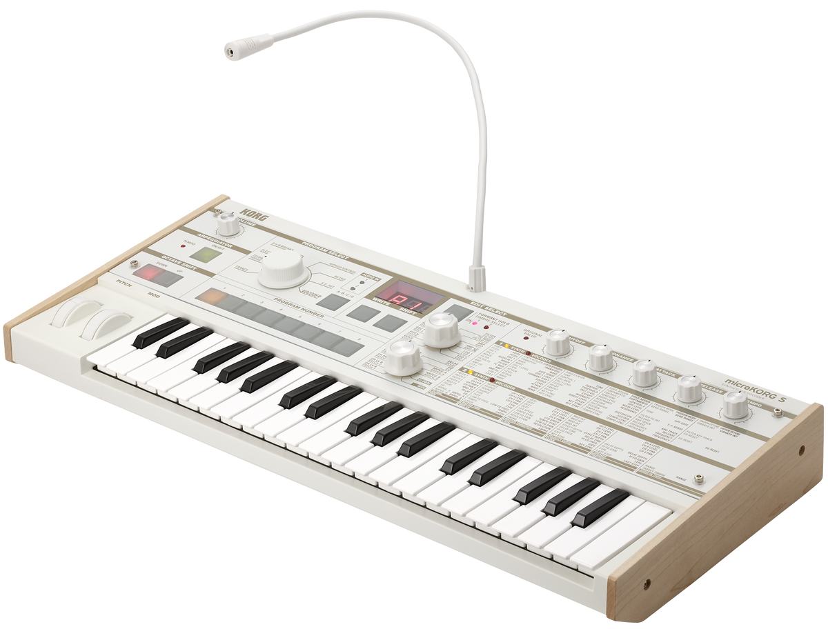 Korg Synthesizer, digitaal, microKORG S, luidsprekers, 37 toetsen
