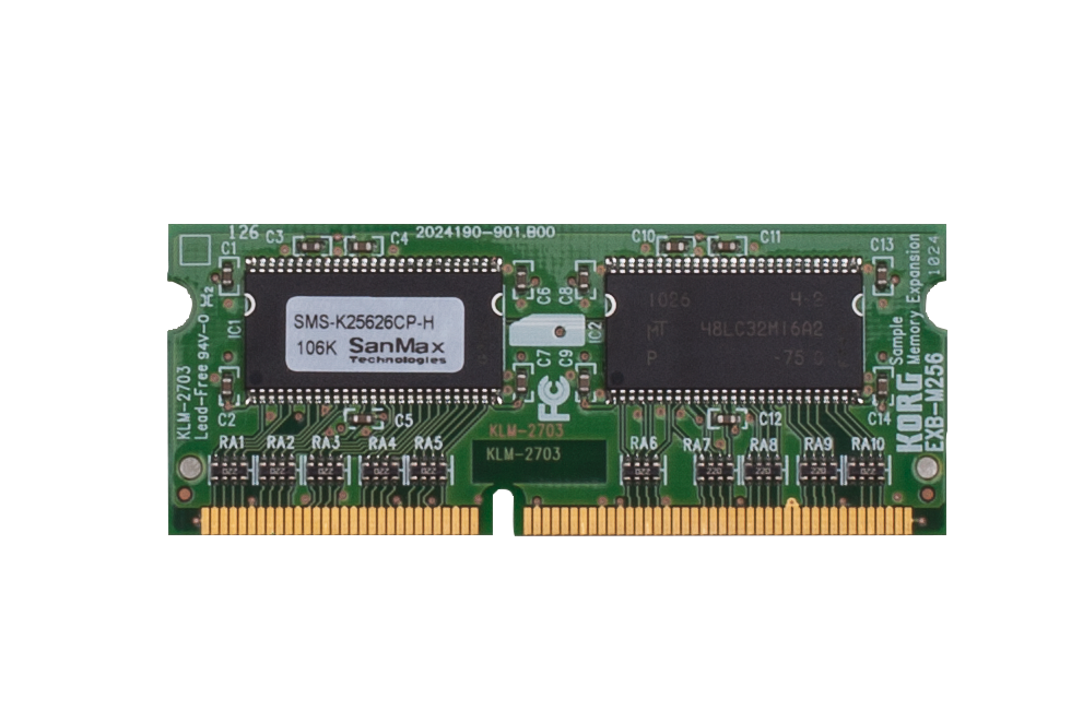 Korg Accessoire, 256MB voor M3/XP/Pa2XPRO/Pa3X