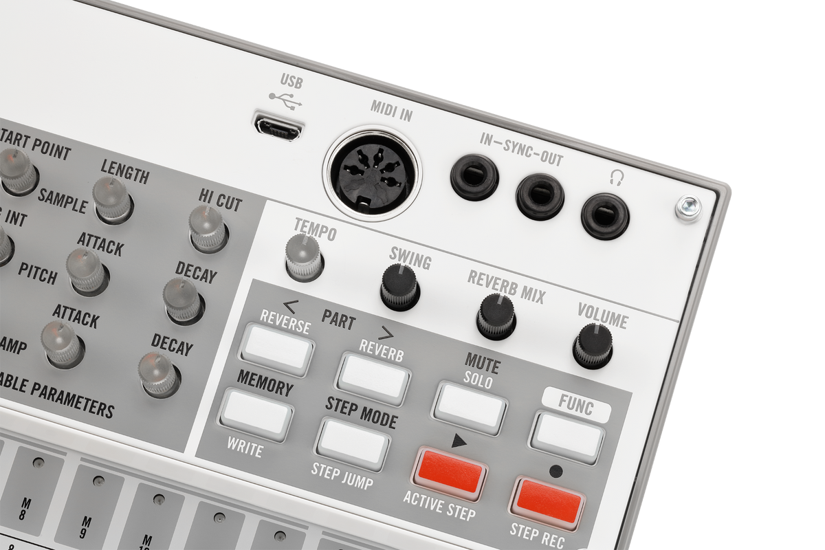 Korg Synthesizer, digitaal, volca sample, Sampler, met Sequencer