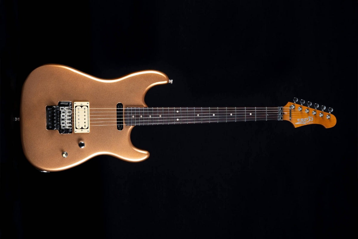 JET Guitars JS-700 CPR HS – elektrische gitaar – S-stijl Koper