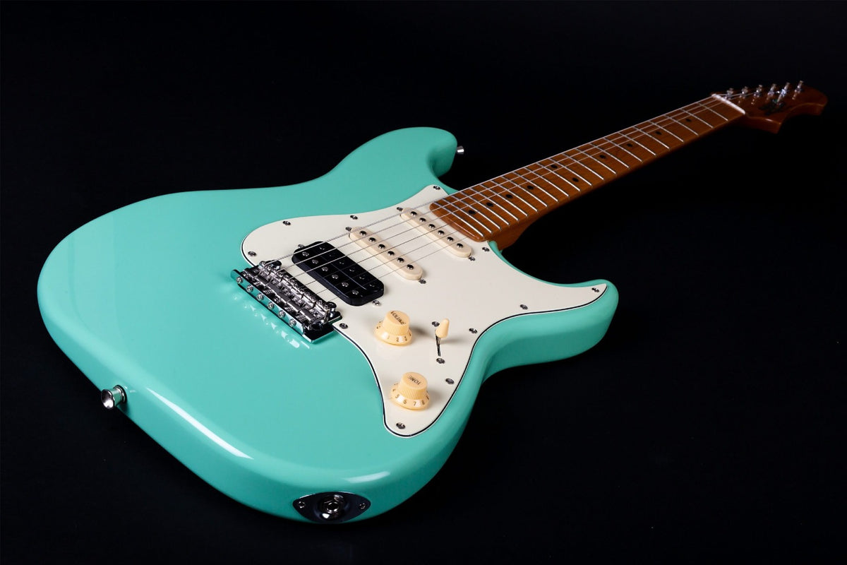 JET Guitars JS-400 SFG – elektrische gitaar – S-stijl HSS Zeewier Groen