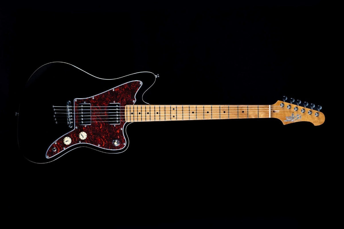JET Guitars JJ-350 BK – elektrische gitaar – J-stijl HH Zwart