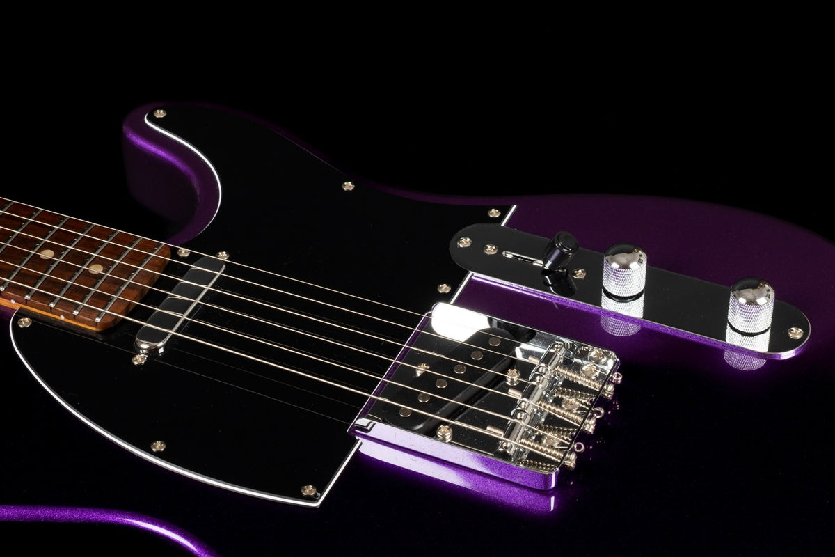 JET Guitars JT 300 PLM R – elektrische gitaar – T-stijl SSS Pruim, palissander toets
