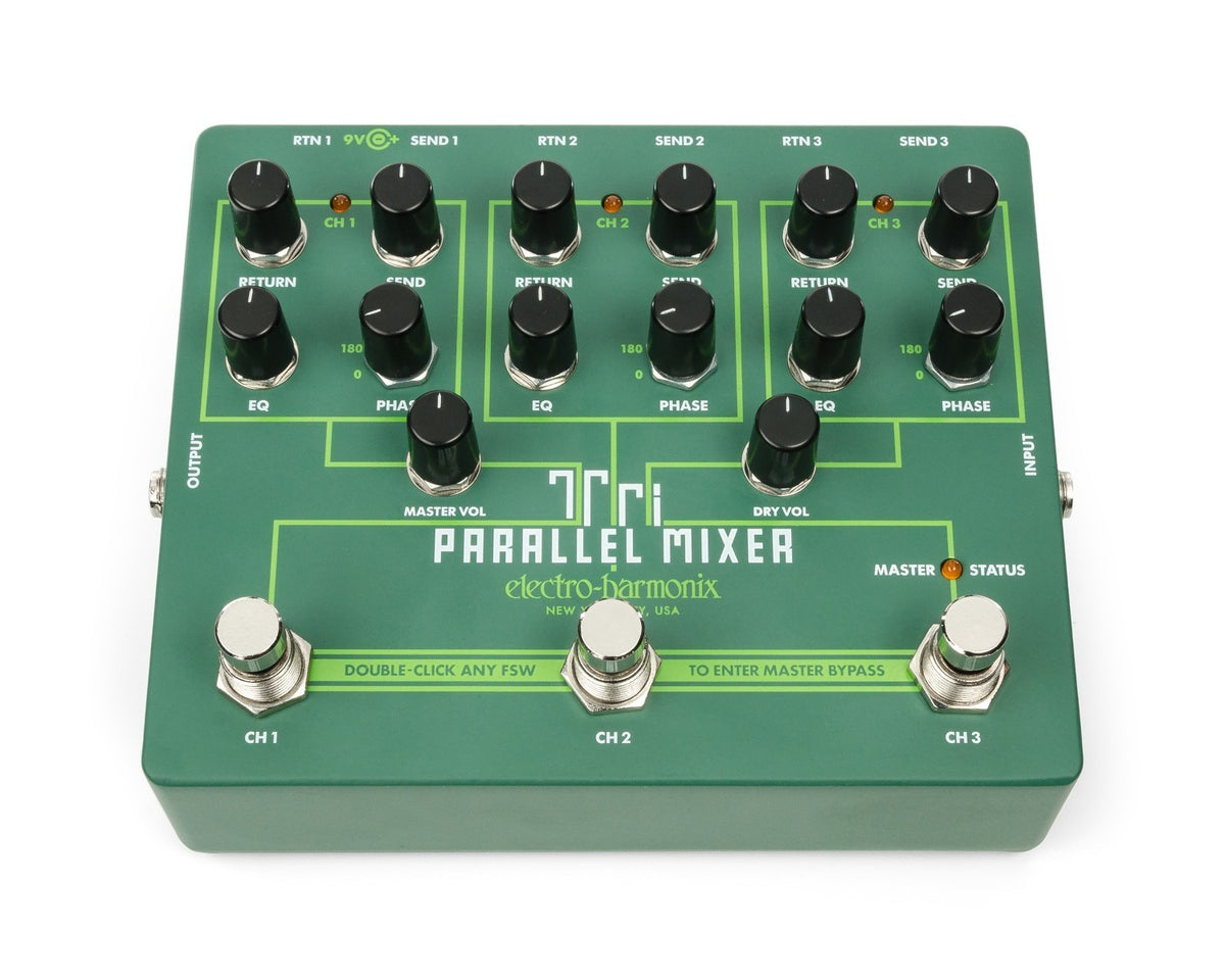 Electro-Harmonix TRI PARALLEL MIXER – effectpedaal