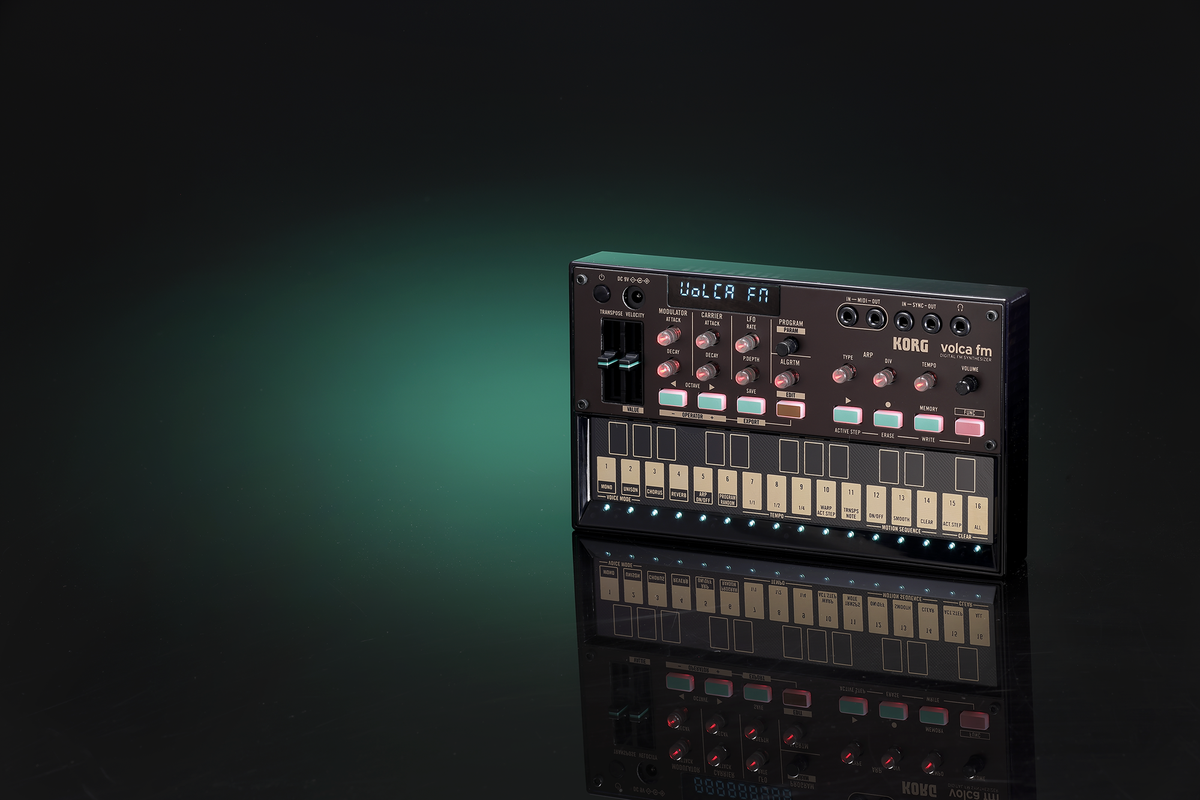 Korg Synthesizer, digitaal, Volca FM2, FM-toongenerator, sequencer