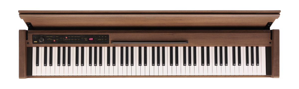 Korg Digitale Piano, Poetry, Bluetooth, 3 pedalen, 2x25 Watt, Poetic Bruin