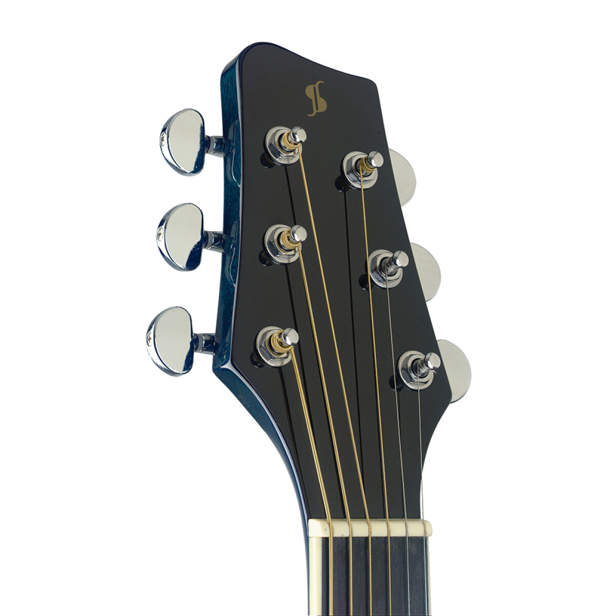 Stagg SA35 DS-TB westerngitaar Transparant blauw