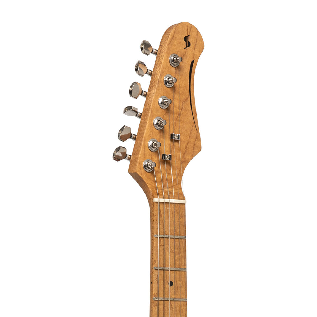 Stagg SET-PLUS NAT T-style elektrische gitaar Natural High Gloss