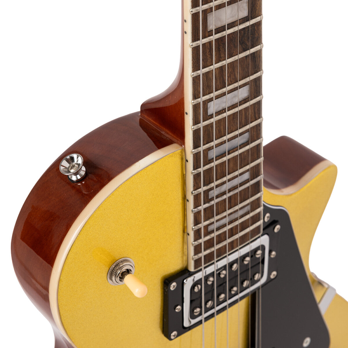 Stagg SEL-STD GOLD elektrische gitaar Gold