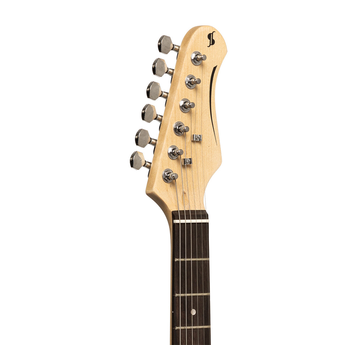 Stagg SES-30 SNB S-style elektrische gitaar Sunburst, brilliant