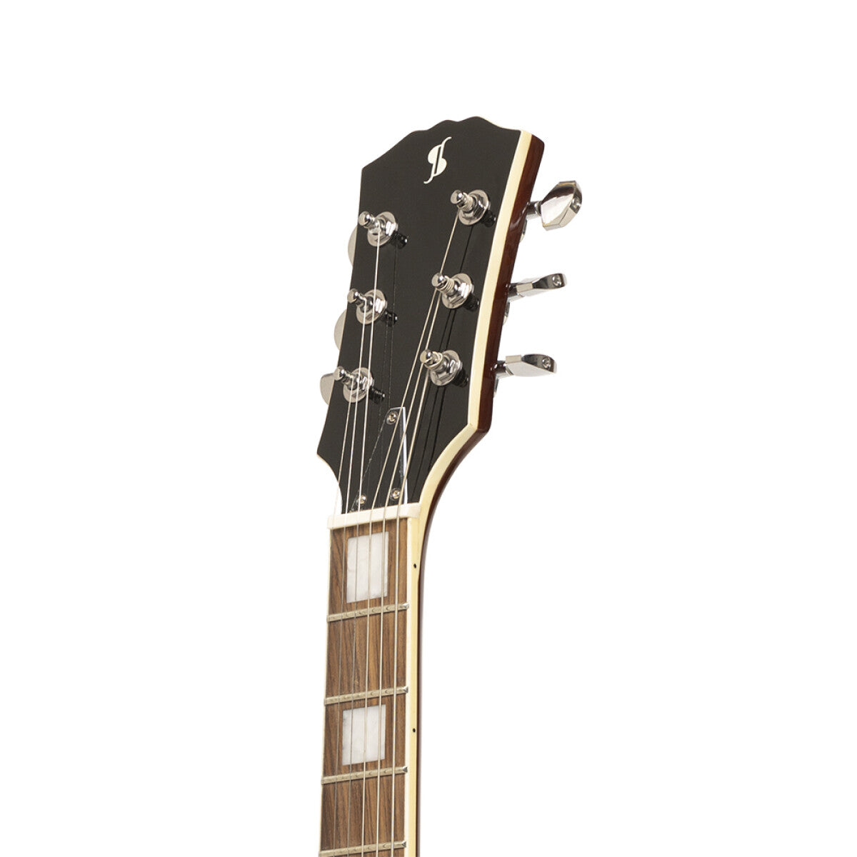 Stagg SEL-STD VSB LH elektrische gitaar linkshandig Violin Sunburst