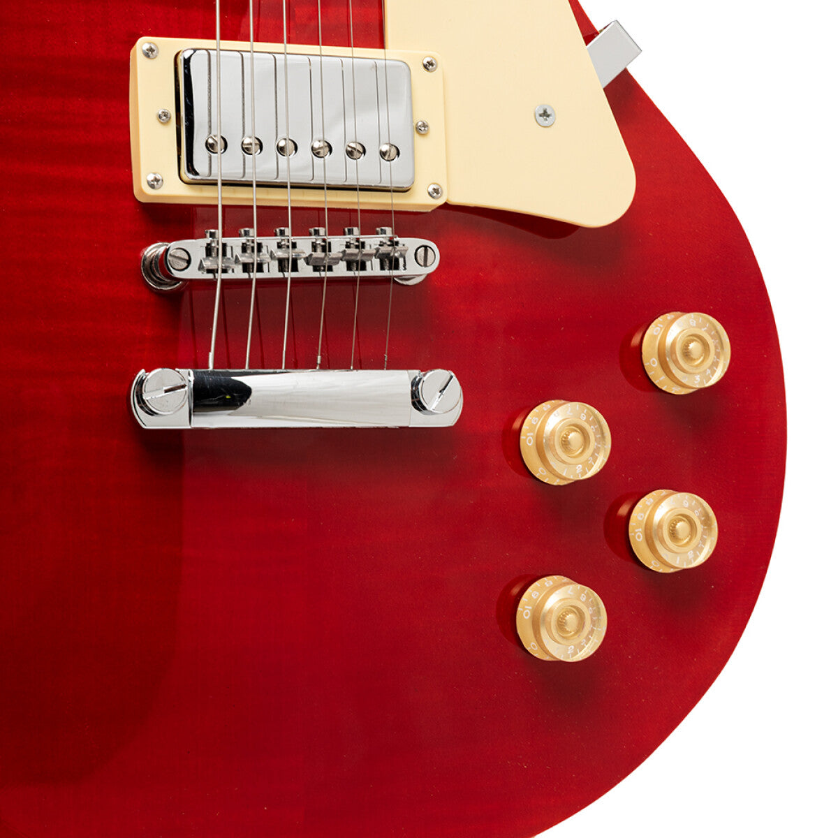Stagg SEL-DLX W RED elektrische gitaar Wine Red
