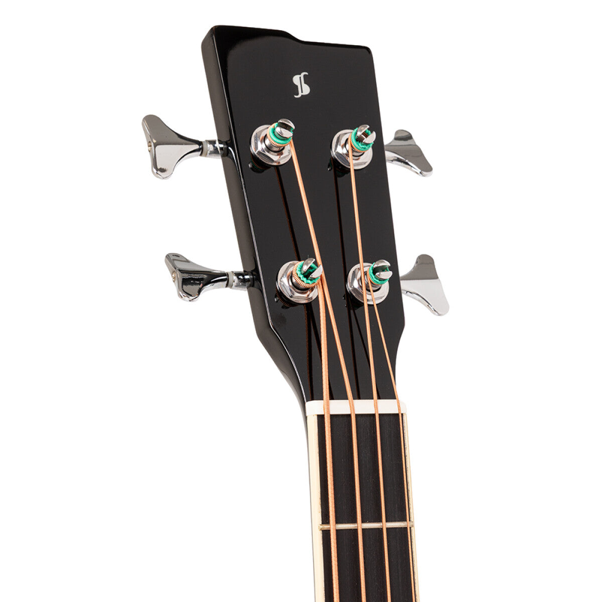 Stagg SA40BASS ACE-BK westerngitaar Zwart   finish: Hoogglans