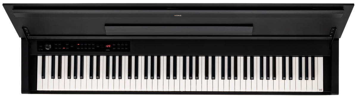 Korg Digitale Piano, Concert, E1 Air, Bluetooth, 3 pedalen, 2x40 W, zwart