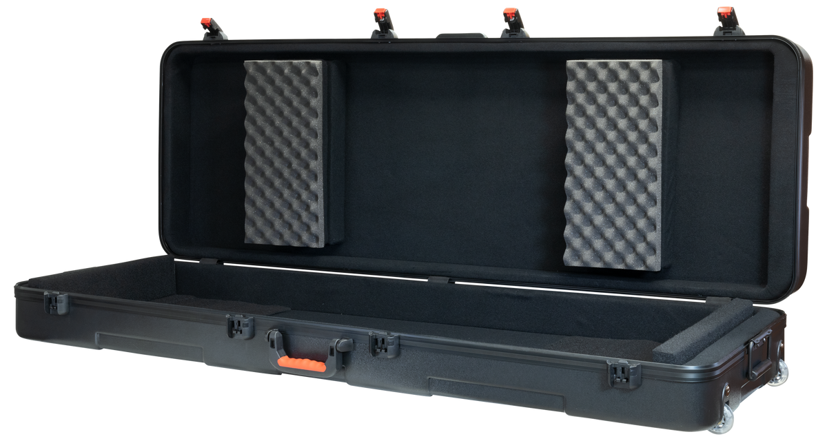 Korg Koffer, Hardcase, voor Keyboards met 88 Toetsen, met Wieltjes, zwart