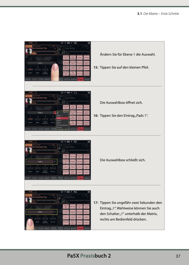 Korg Praxisbuch, für Pa5X / MUSIKANT, Teil 2