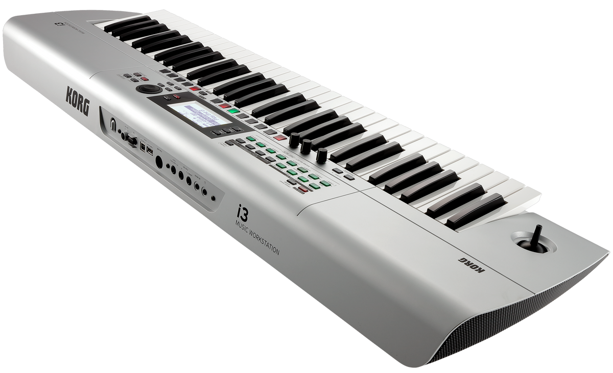 Korg Workstation, Arranger i3, 61 toetsen, zilver