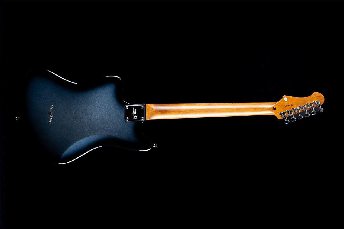JET Guitars JJ-350 Baritone Moonburst – elektrische gitaar – J-stijl bariton-schaal H-P90 MoonBurst, palissander toets
