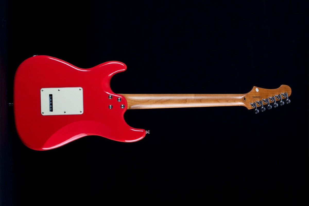 JET Guitars JS-400 CRD – elektrische gitaar – S-stijl HSS Koraalrood