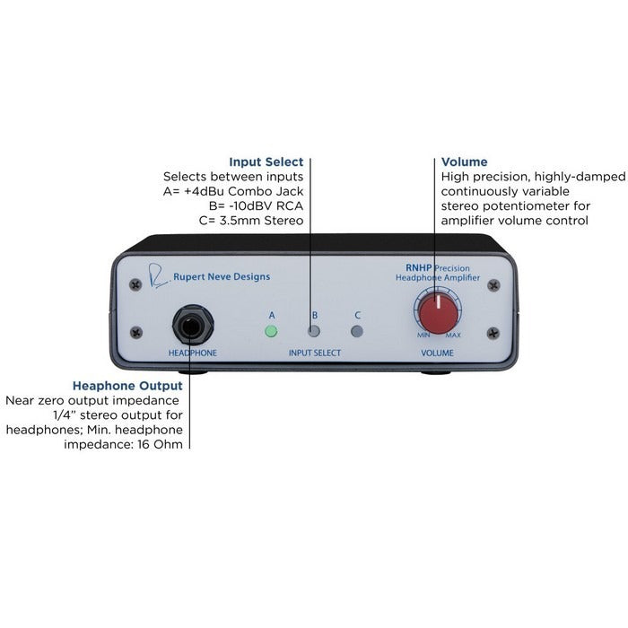 Rupert Neve Designs RNHP - headphone amp – hoofdtelefoonversterker