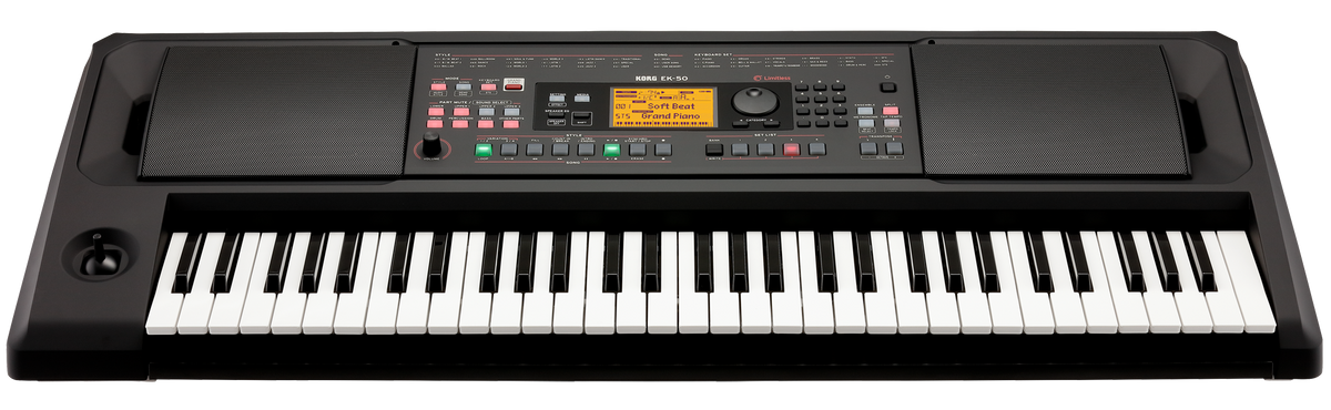Korg Keyboard, Arranger EK-50L, 61 toetsen, limitless