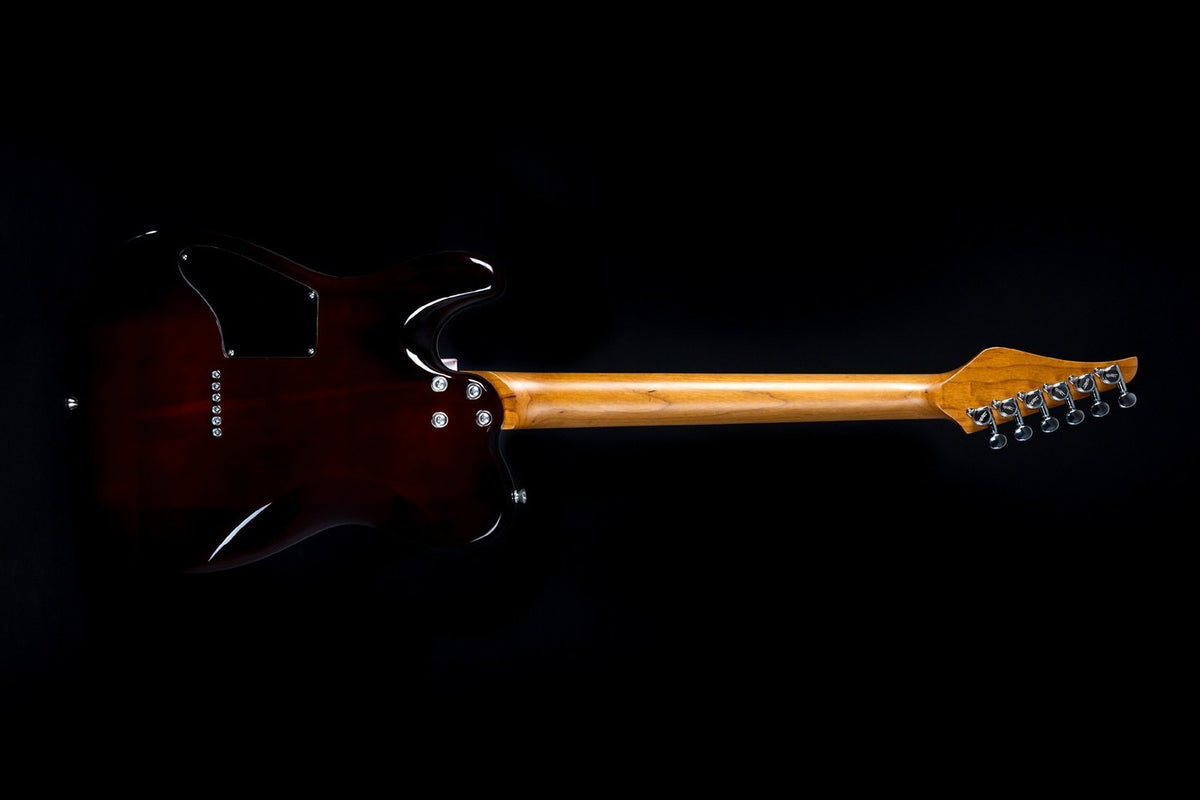 JET Guitars JT-450 QTPK – elektrische gitaar – T-stijl HH transp. roze