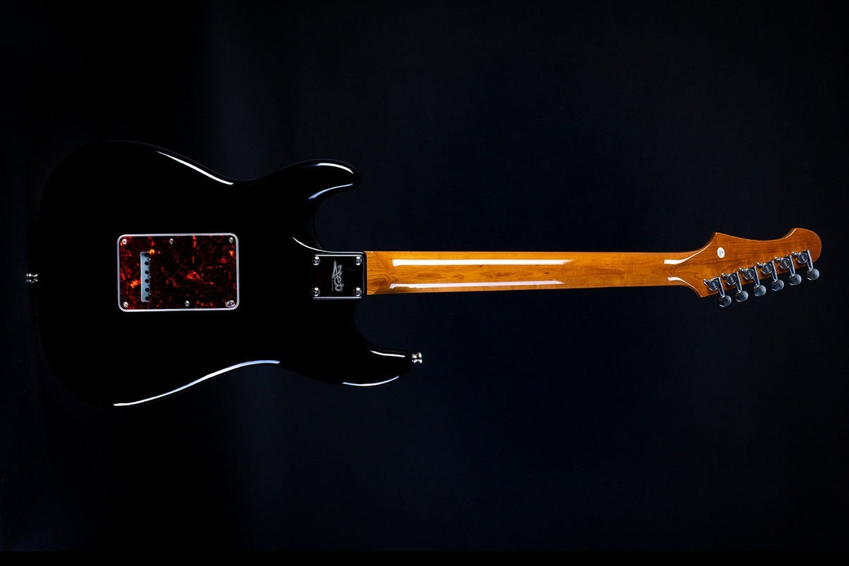 JET Guitars JS 300 BK – elektrische gitaar – S-stijl SSS Zwart