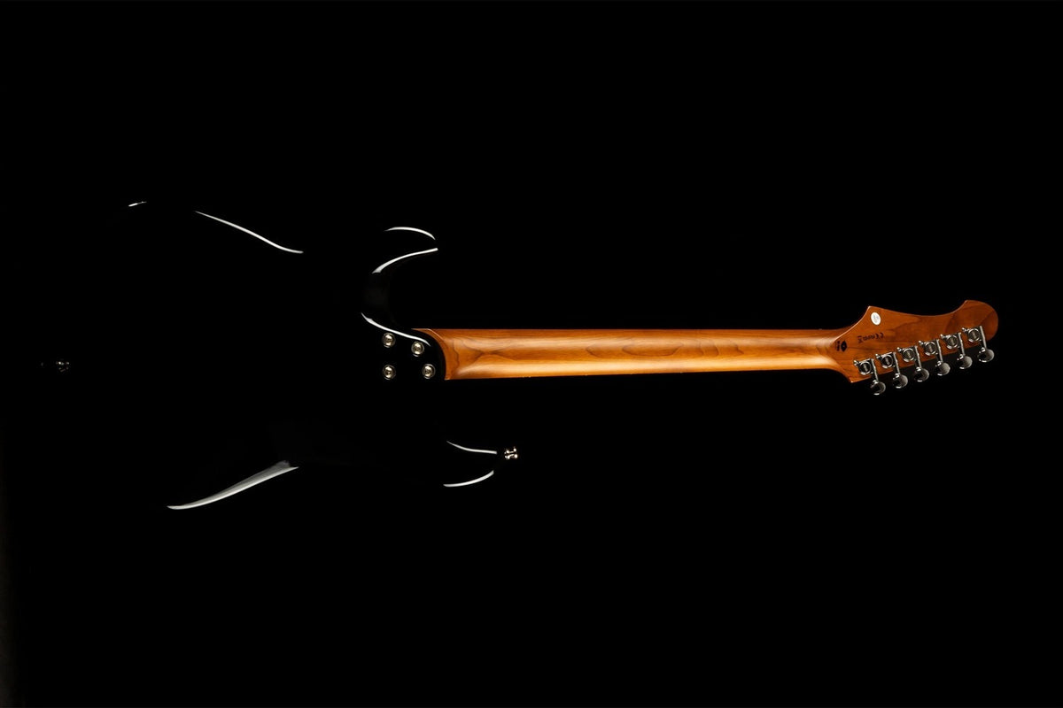 JET Guitars JS-400 HT BK – elektrische gitaar – S-stijl HSS Hardtail Zwart, palissander toets