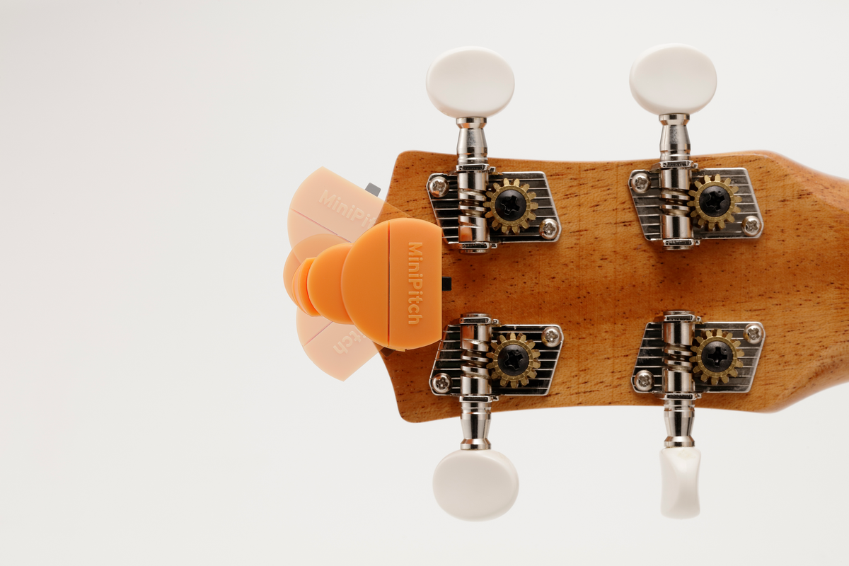 Korg Stemapparaat, Ukulele, MINIPITCH, Clip-On, oranje