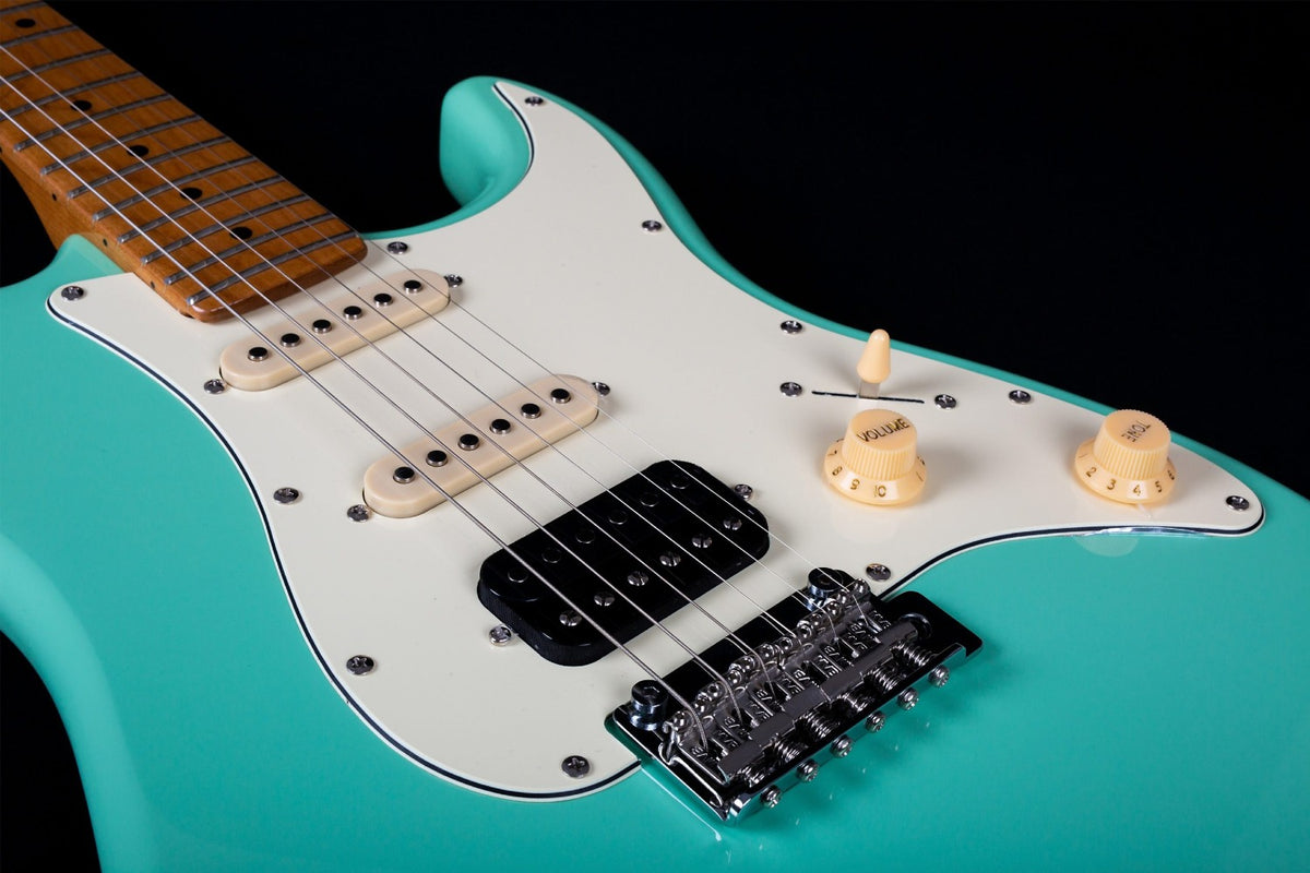 JET Guitars JS-400 SFG – elektrische gitaar – S-stijl HSS Zeewier Groen
