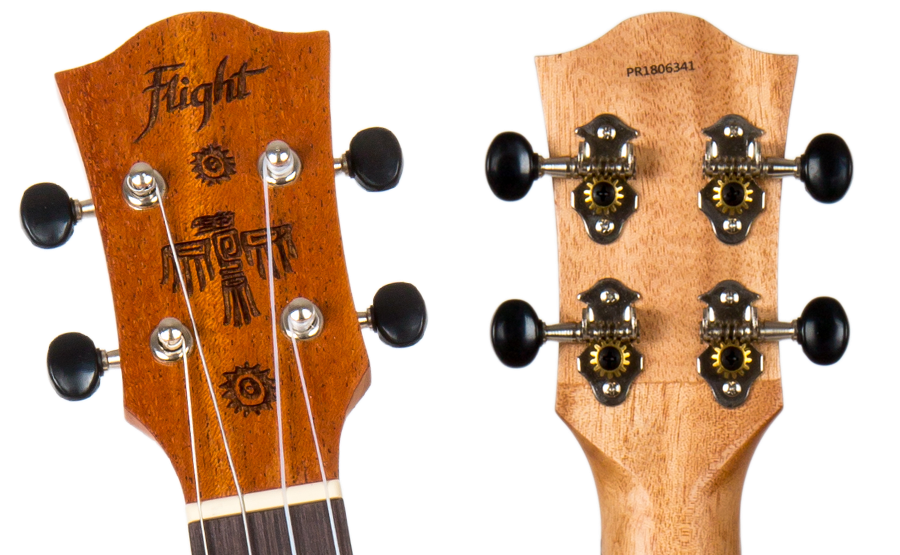 Flight DUB 38 EQ MAH-A – elektro-akoestische baritonukelele