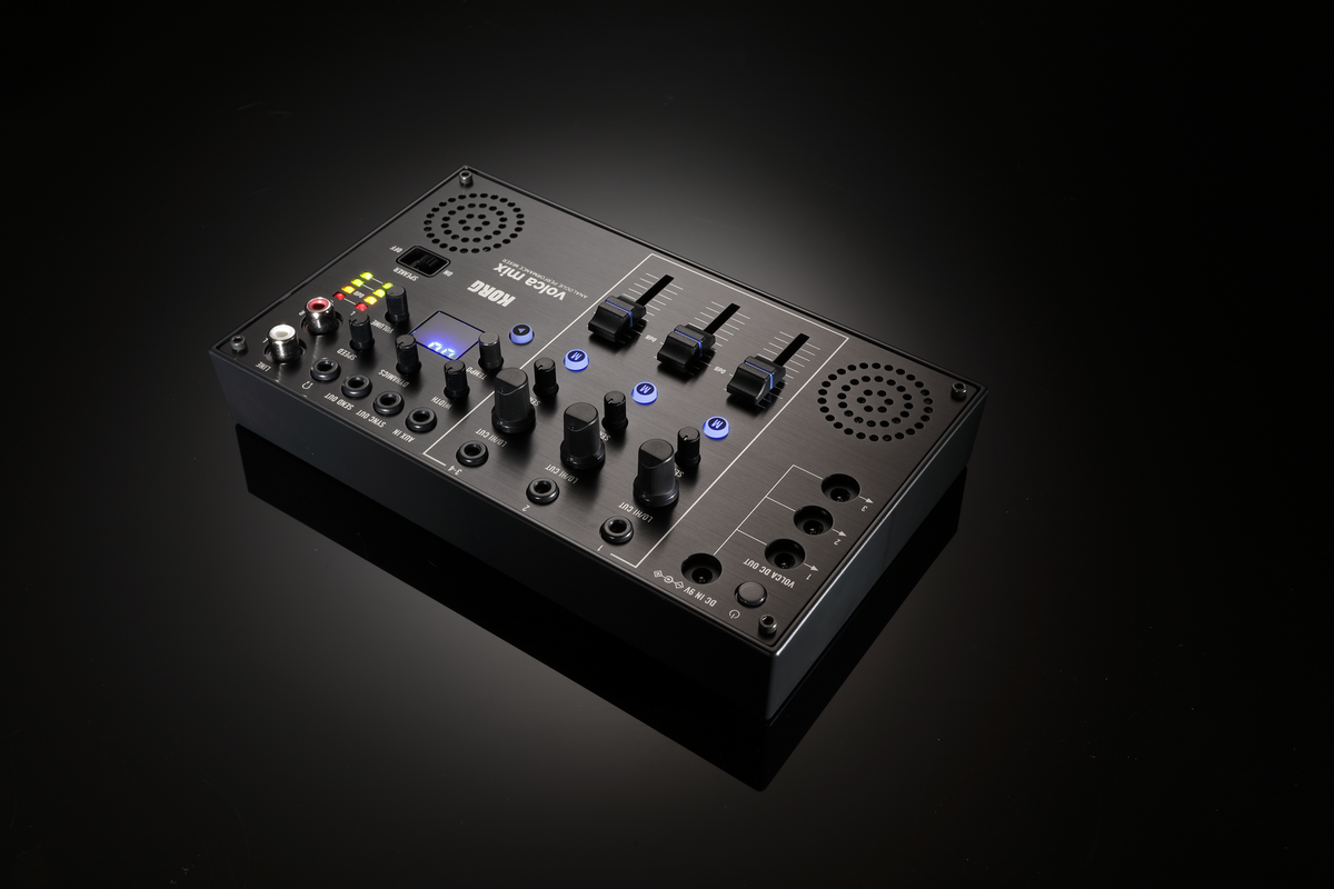 Korg Mixer, volca mix, 4 kanalen, met effecten, voor volca Serie