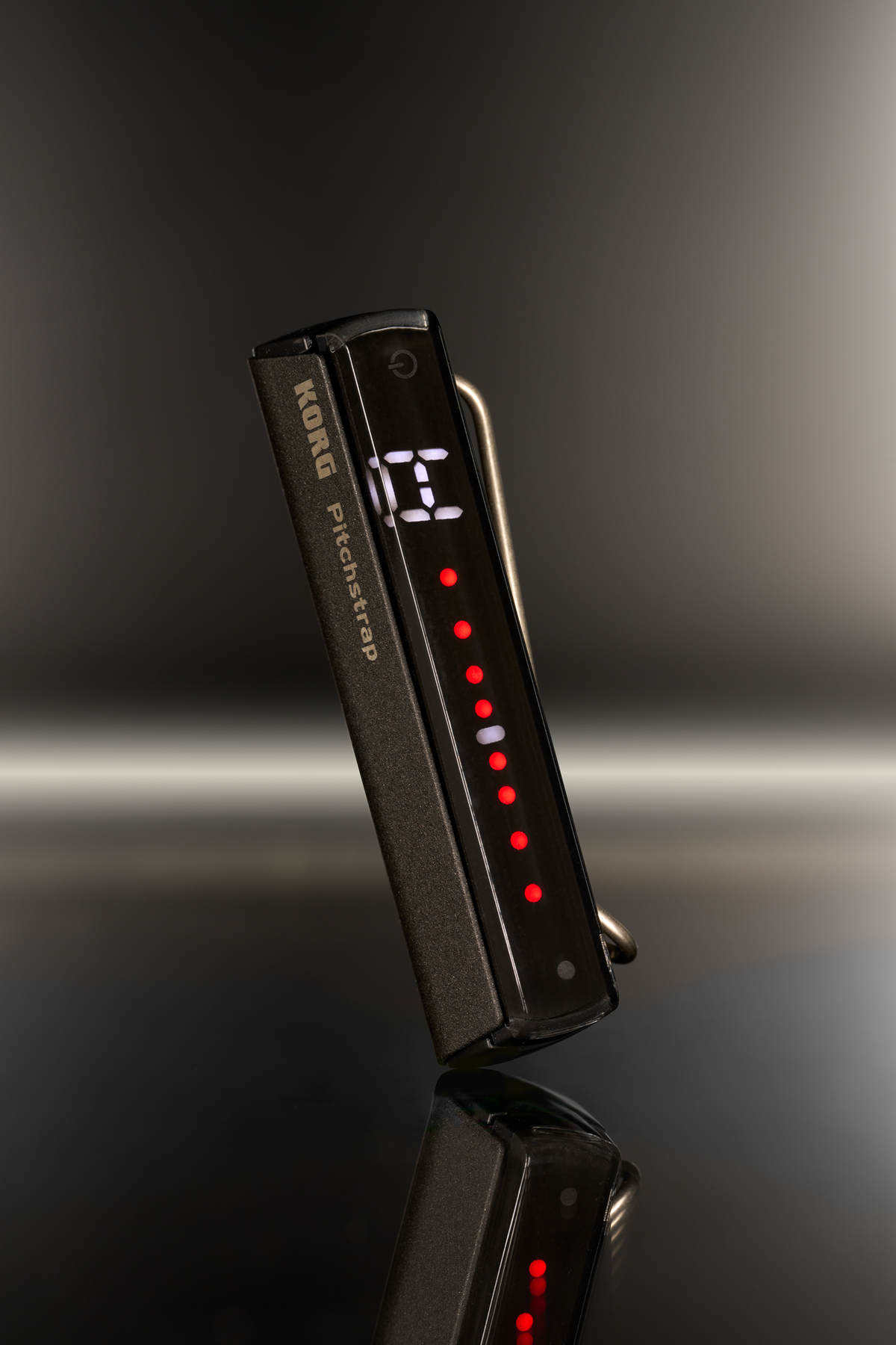 Korg Stemapparaat, chromatisch, PitchStrap, riem-Tuner, zwart