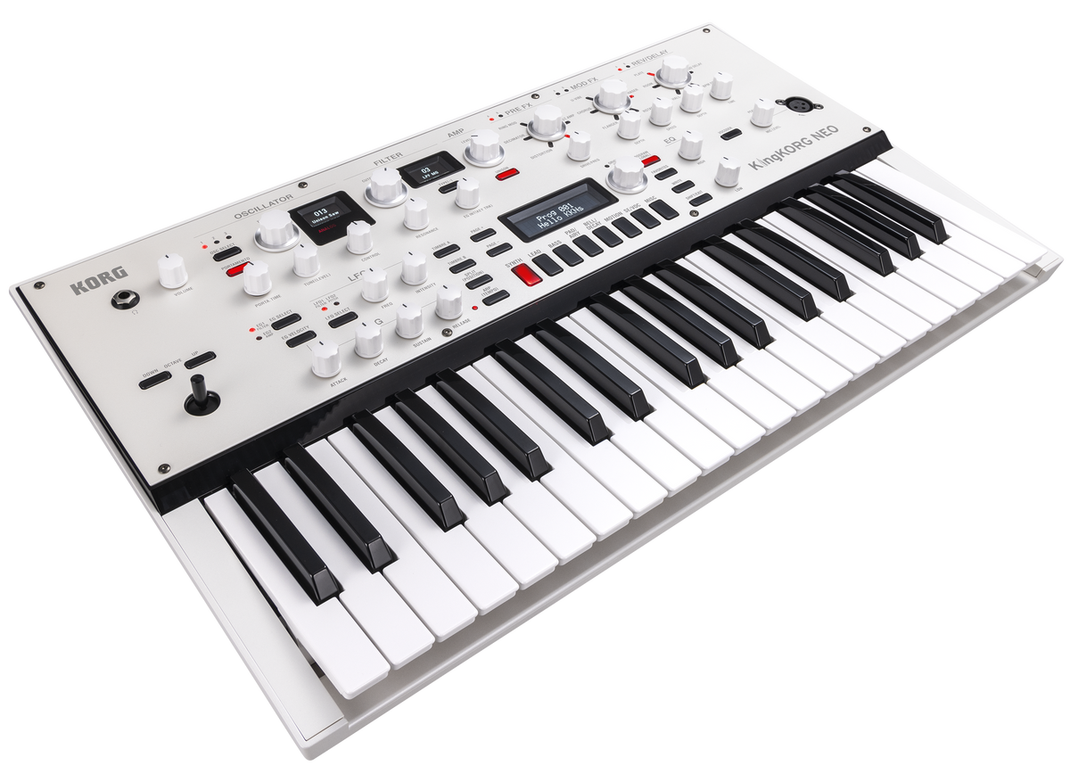 Korg Synthesizer, digitaal, KingKORG NEO, virtueel-analoog, 37 toetsen, Vocoder
