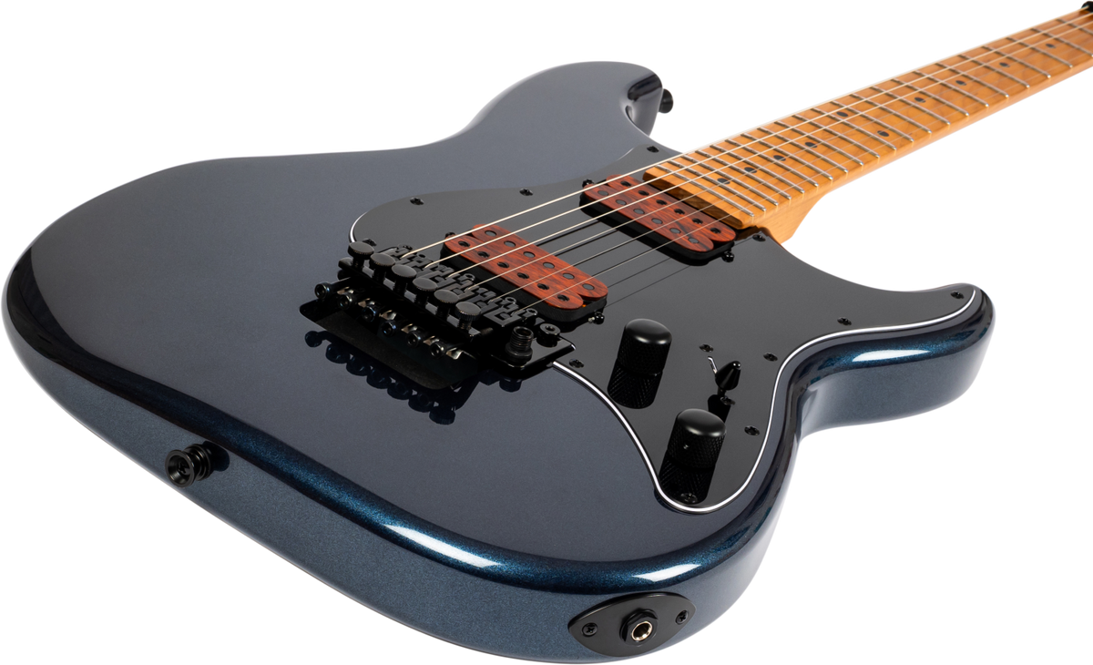 JET Guitars JS-800 DBW HH – elektrische gitaar – S-stijl HH Diep blauw