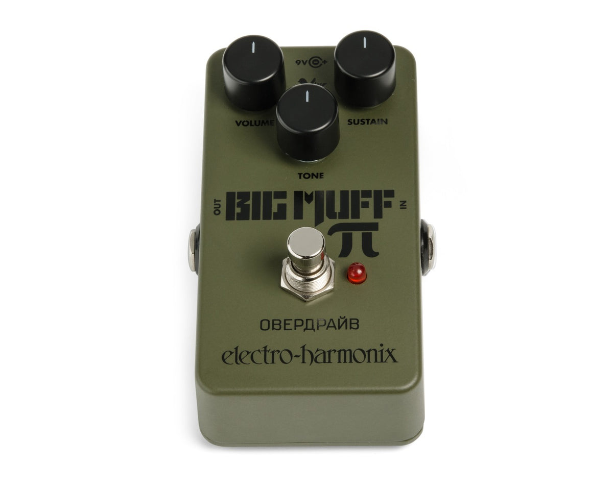 Electro-Harmonix GREEN RUSSIAN BIG MUFF PI – effectpedaal