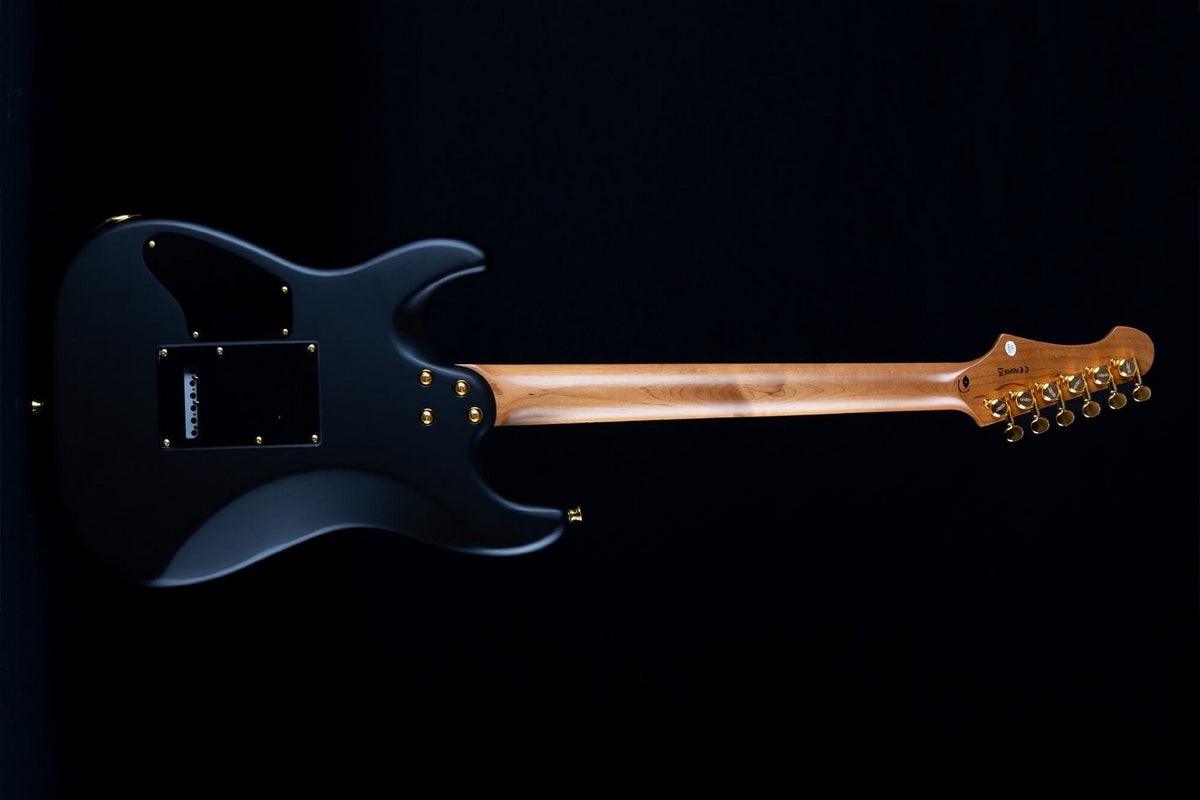 JET Guitars JS-700 MBK – elektrische gitaar – S-stijl HH mat Zwart