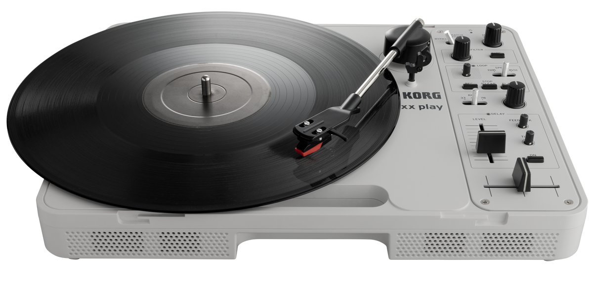 Korg Platenspeler ,handytraxx play, Luidspreker,Looper,Effekte, Batterij werking