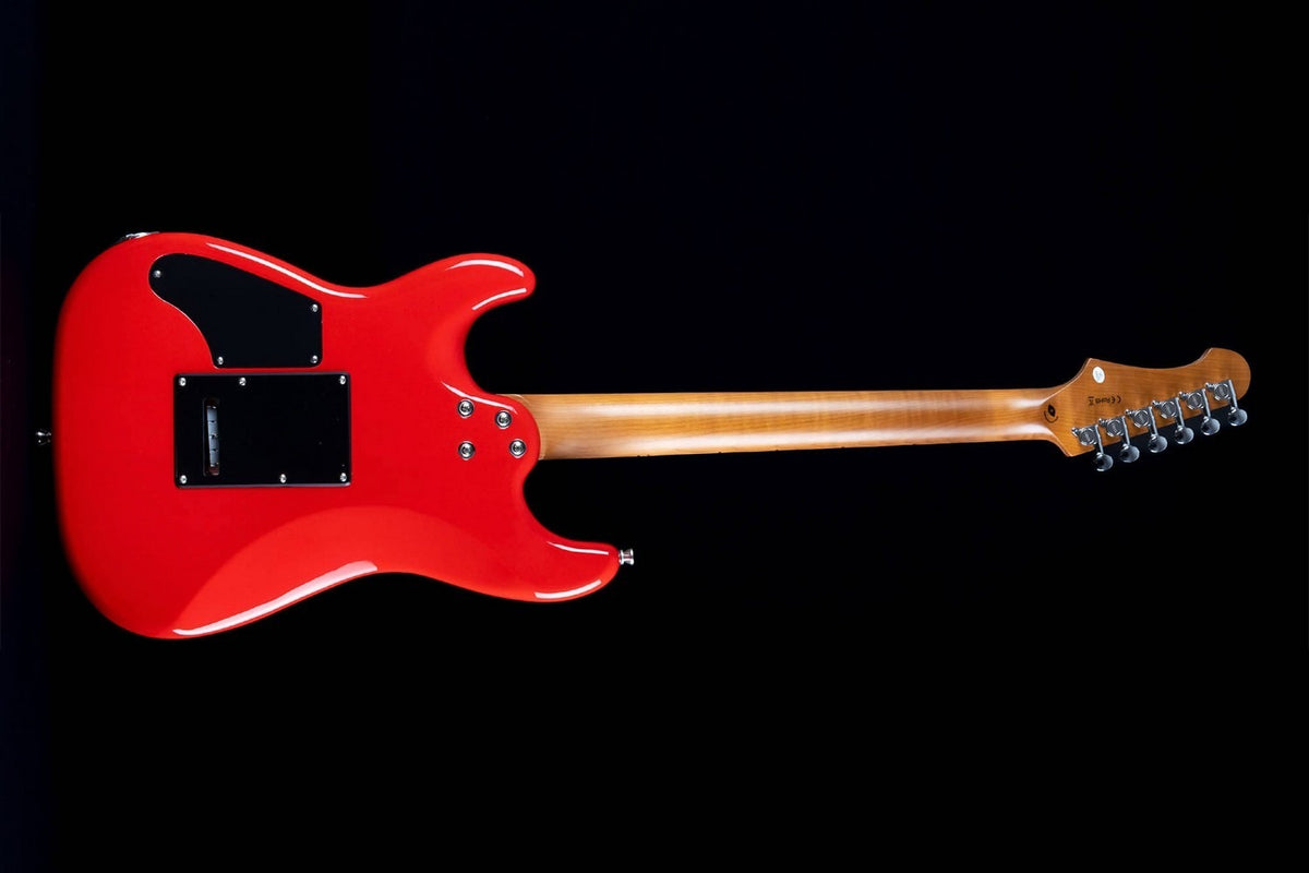 JET Guitars JS-700 RD H – elektrische gitaar – S-stijl 1x Humbucker Rood
