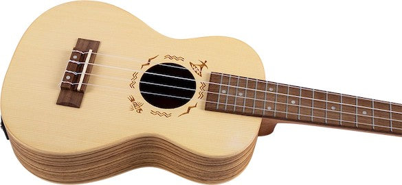 Flight DUC 525 EQ SP/ZEB – elektro-akoestische concertukelele