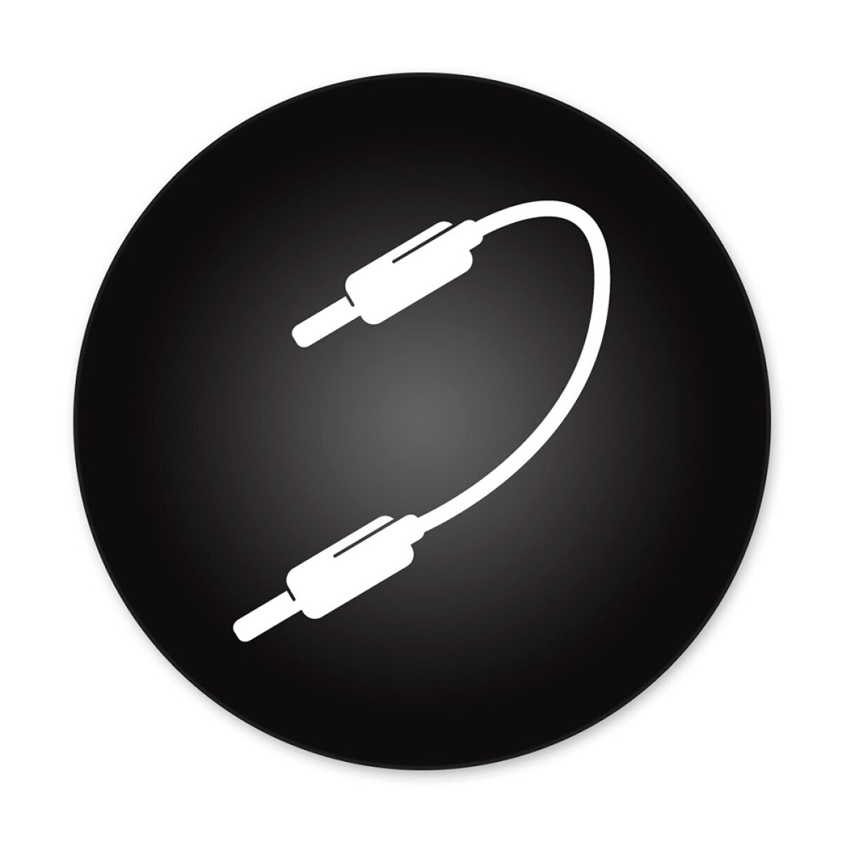 Stagg SPC090L DL mono patchkabel, jack/jack (m/m, haaks model, metaal), 90 cm