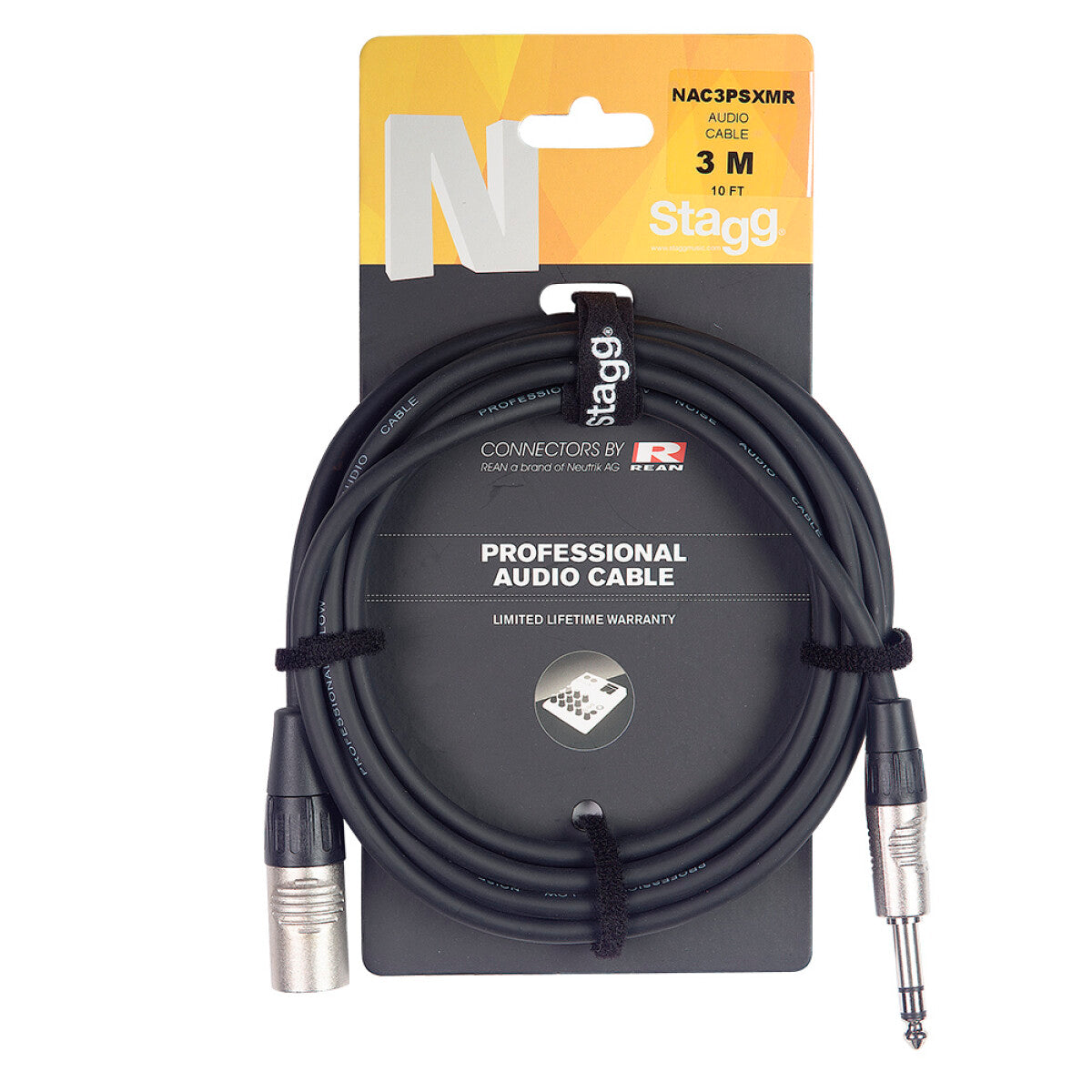 Stagg NAC6PSXMR n-Serie Audio Kabel - Stereo Jack