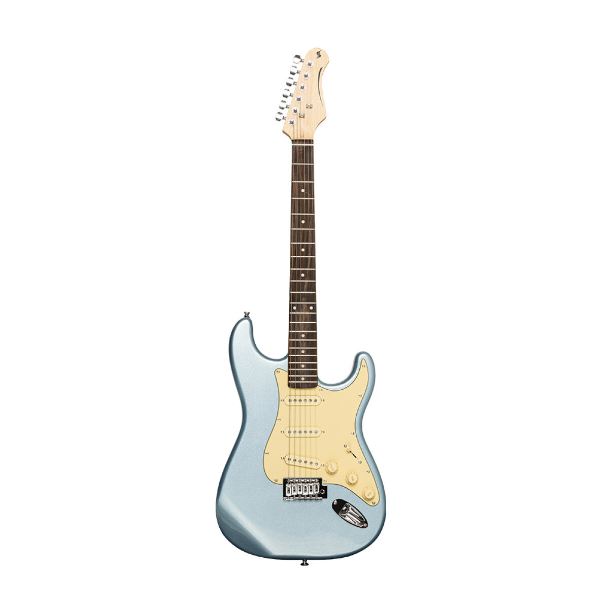 Stagg SES-30 IBM S-style elektrische gitaar Ice Blue Metallic