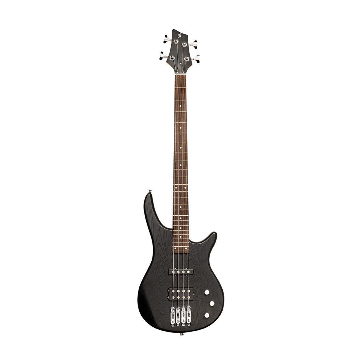 Stagg SBF-40 BLK elektrische basgitaar Zwart; Finish: openporig